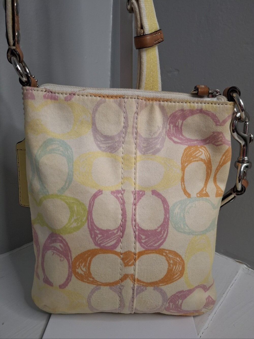 Coach Pastel Signature Swingpack Crossbody & Wallet Set - Picture 2 of 9